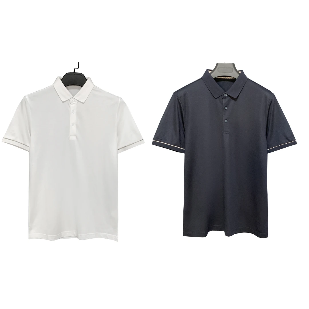 梦【金标】冰爽棉透气速干商务简约免烫短袖Polo衫PS009