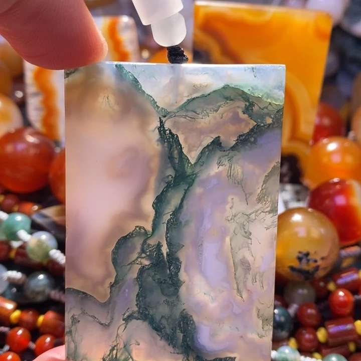 【闪购商品】玛瑙/玉髓颈饰未镶嵌用****玉