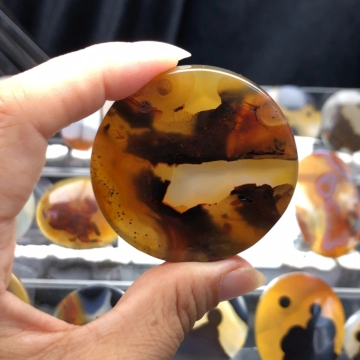 合金玛瑙/玉髓珠宝奇石92有瑕