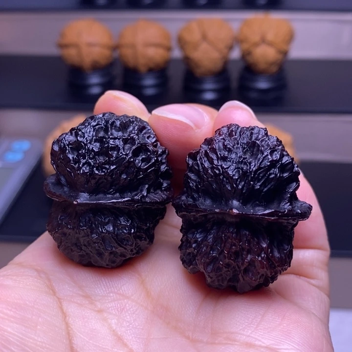 把件文玩核桃麒麟地闷35