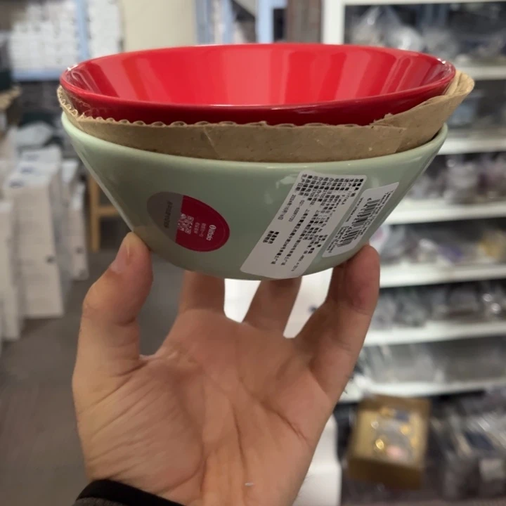 iittala主题复古红，鼠尾草绿15cm碗