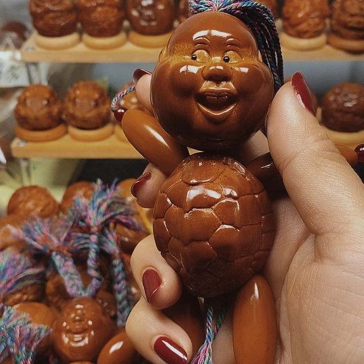 A***c橄榄核手串/手链小人