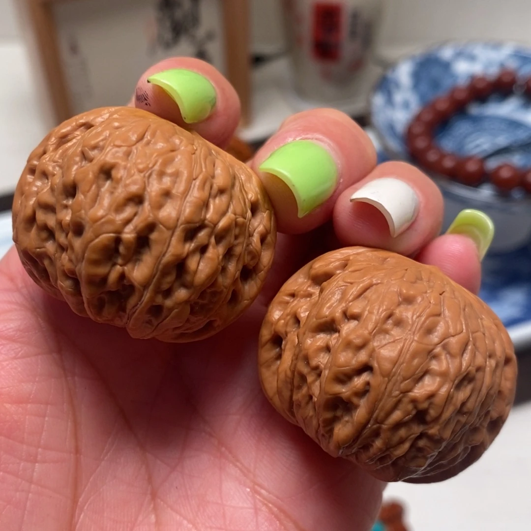 文玩核桃把件39尺铁锤妹妹