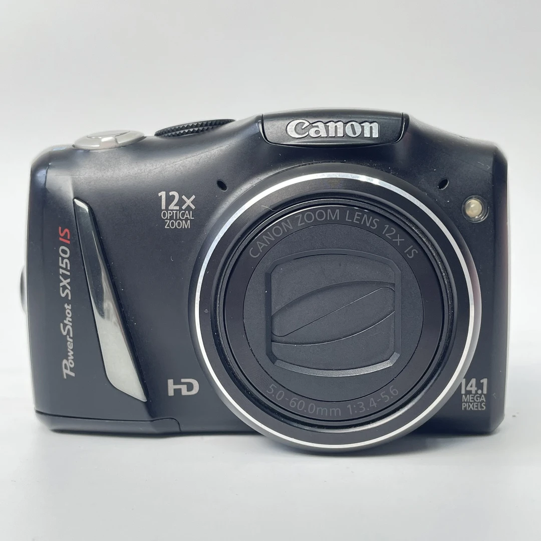 95新 Canon/佳能 sx150黑色热门款1410万像素12倍变焦复古ccd