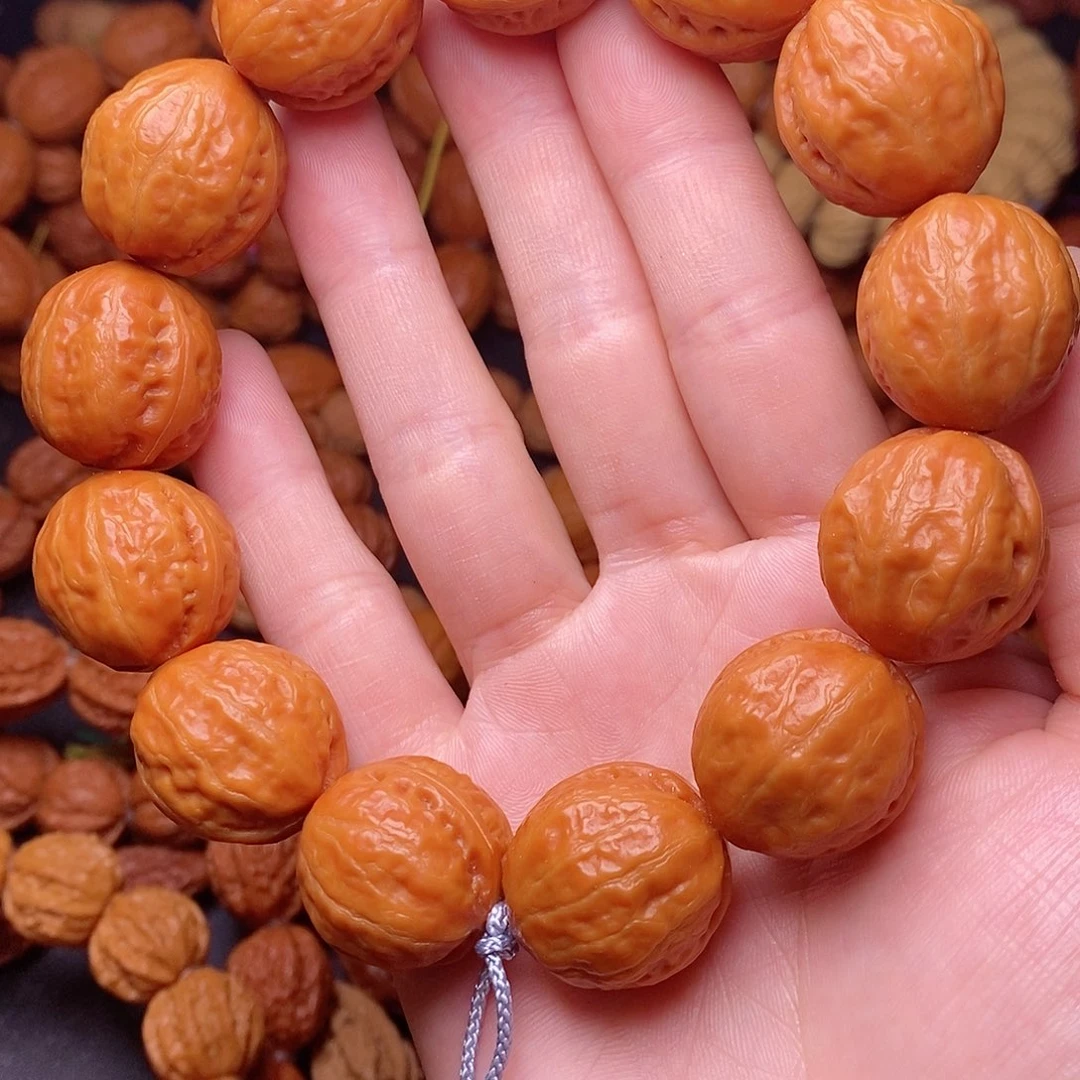 【闪购商品】文玩核桃吊坠光头小柿子22