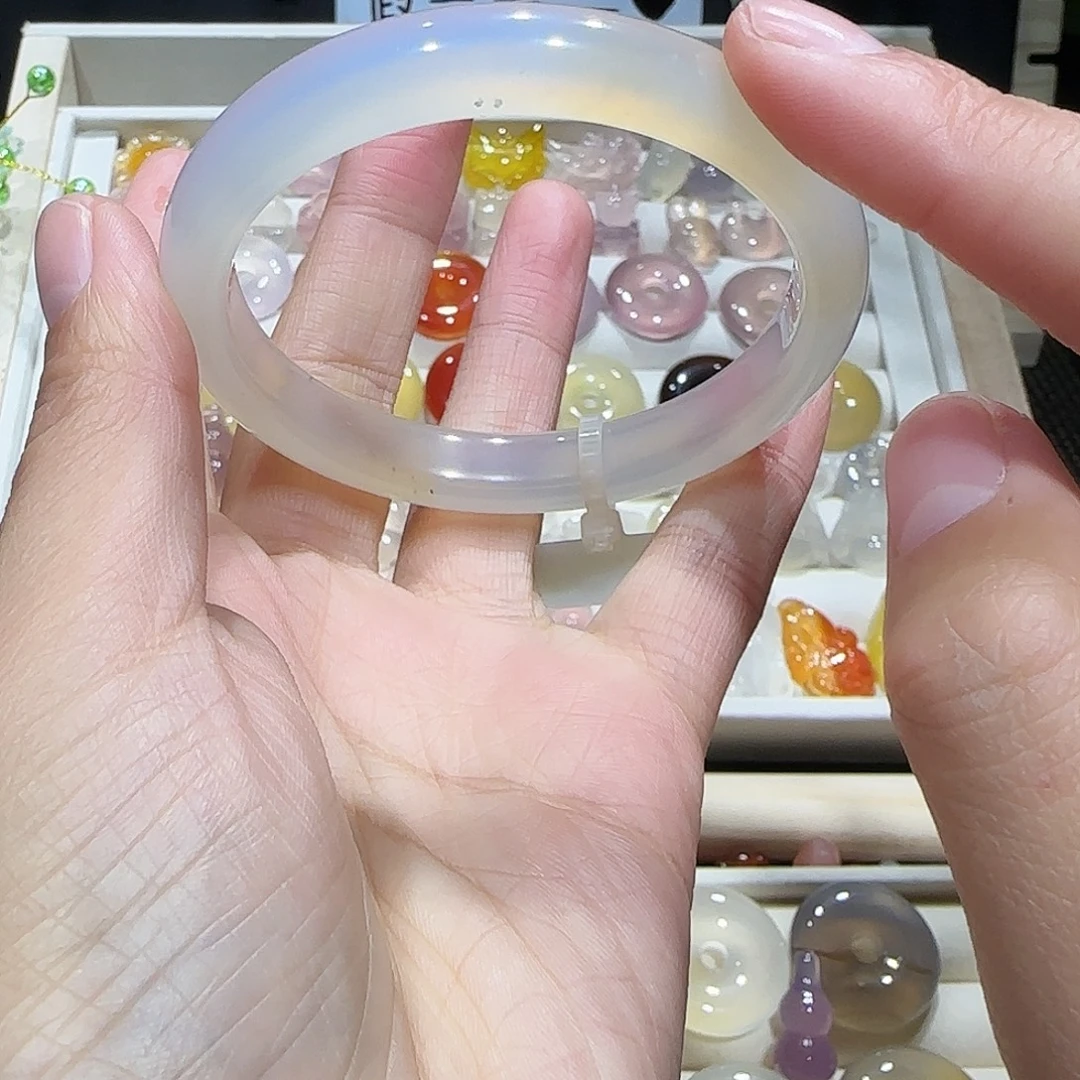 玛瑙/玉髓未镶嵌手镯58