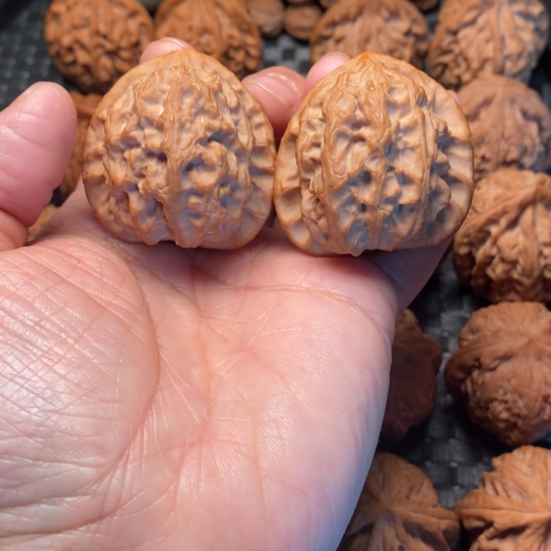 把件文玩核桃梨木台