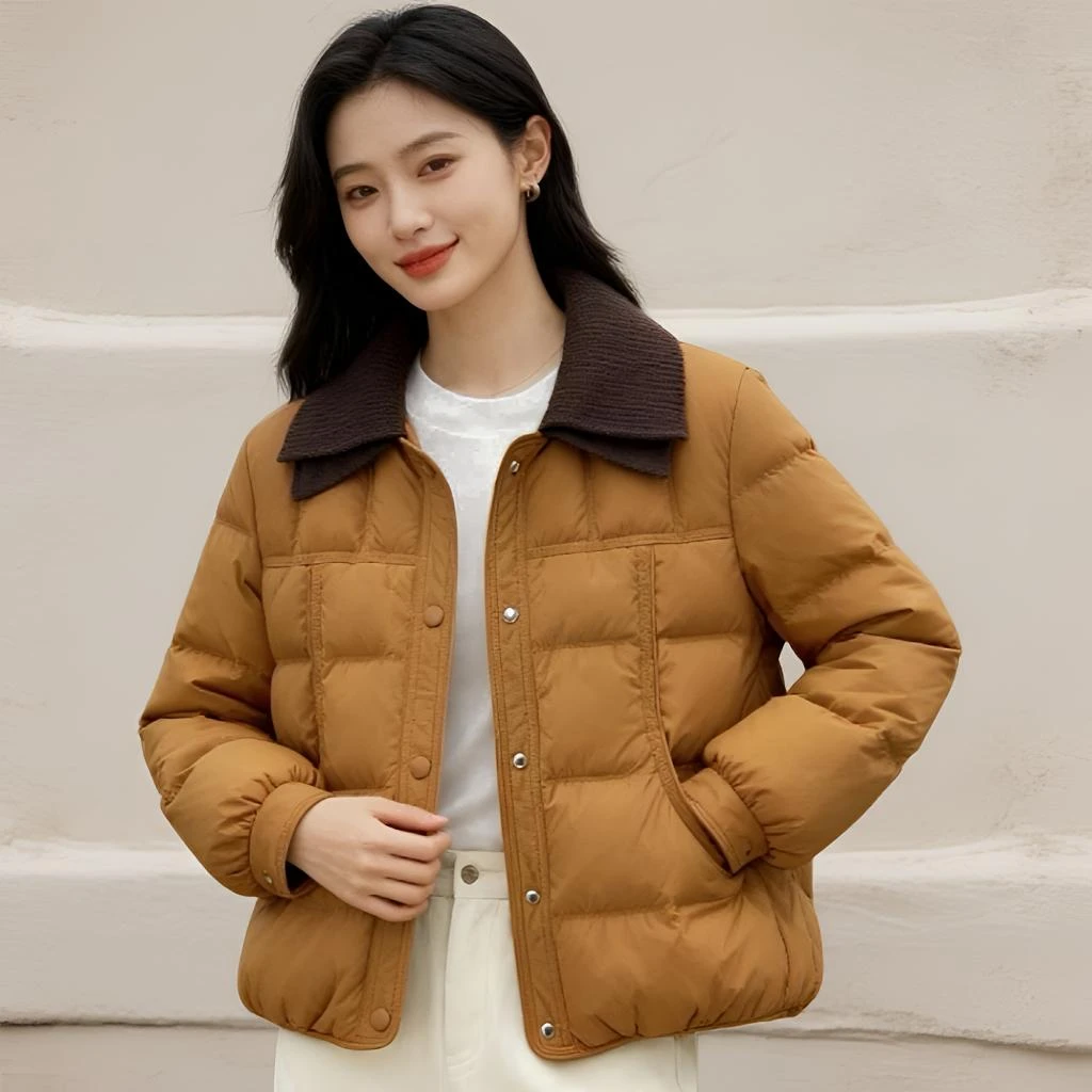 品牌棉衣棉服女冬季2025新款韩版休闲宽松短款冬装加厚小棉袄好看