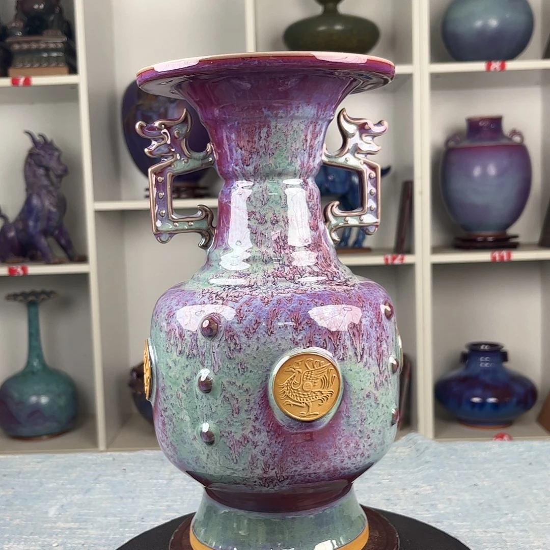 瓷片摆件……平安尊。无礼盒