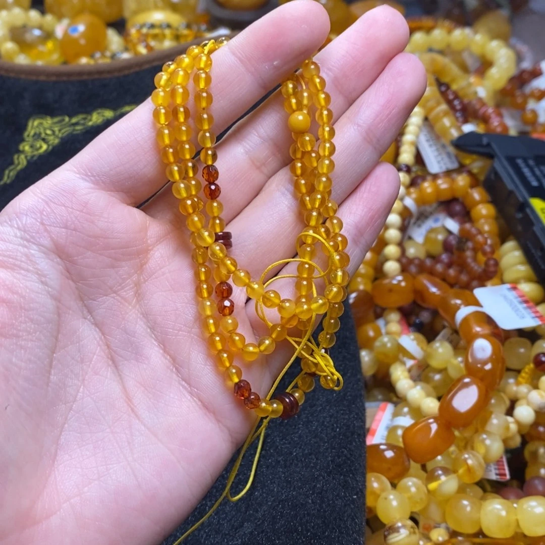 琥珀未镶嵌珠宝奇石