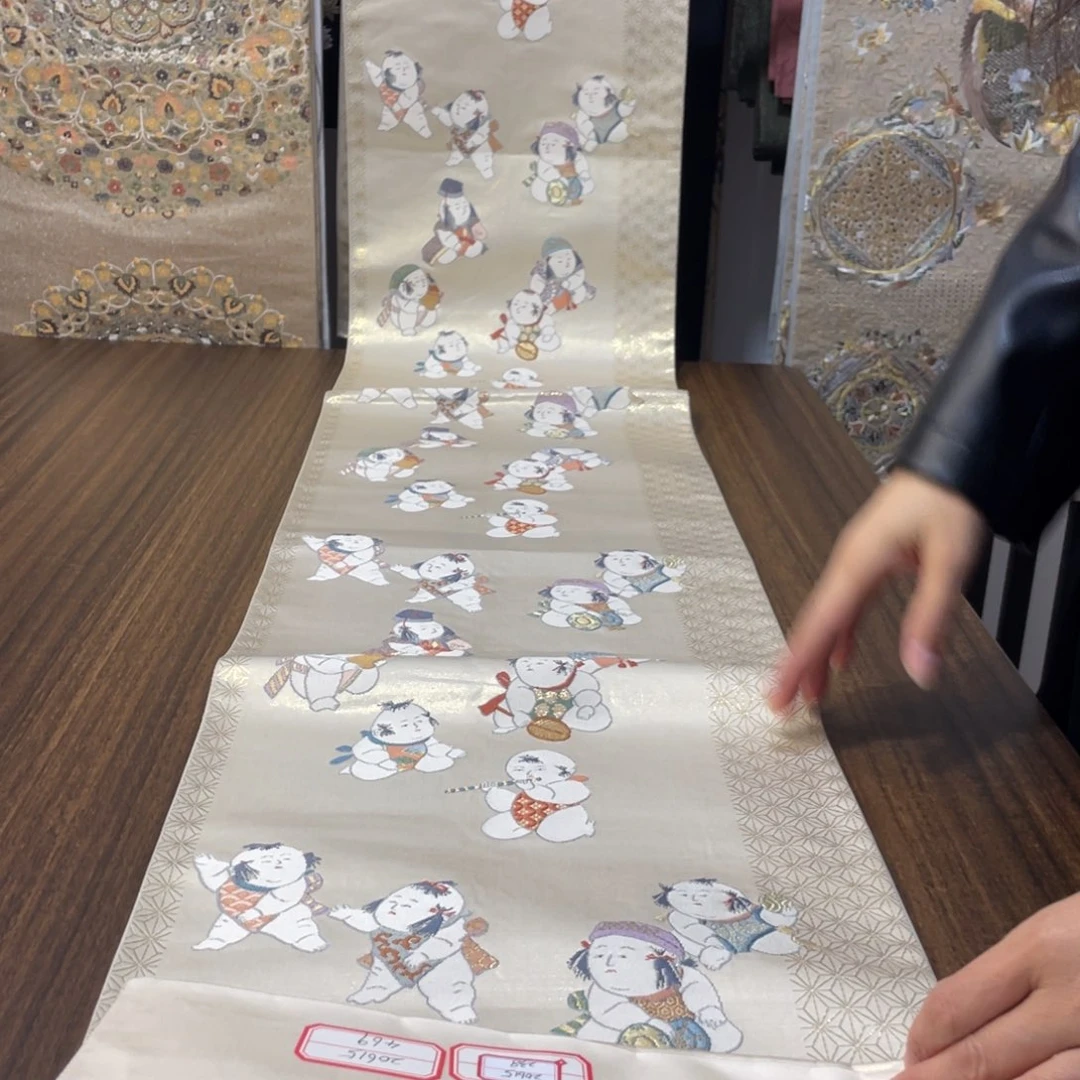 织绣唐锦西阵织桌旗