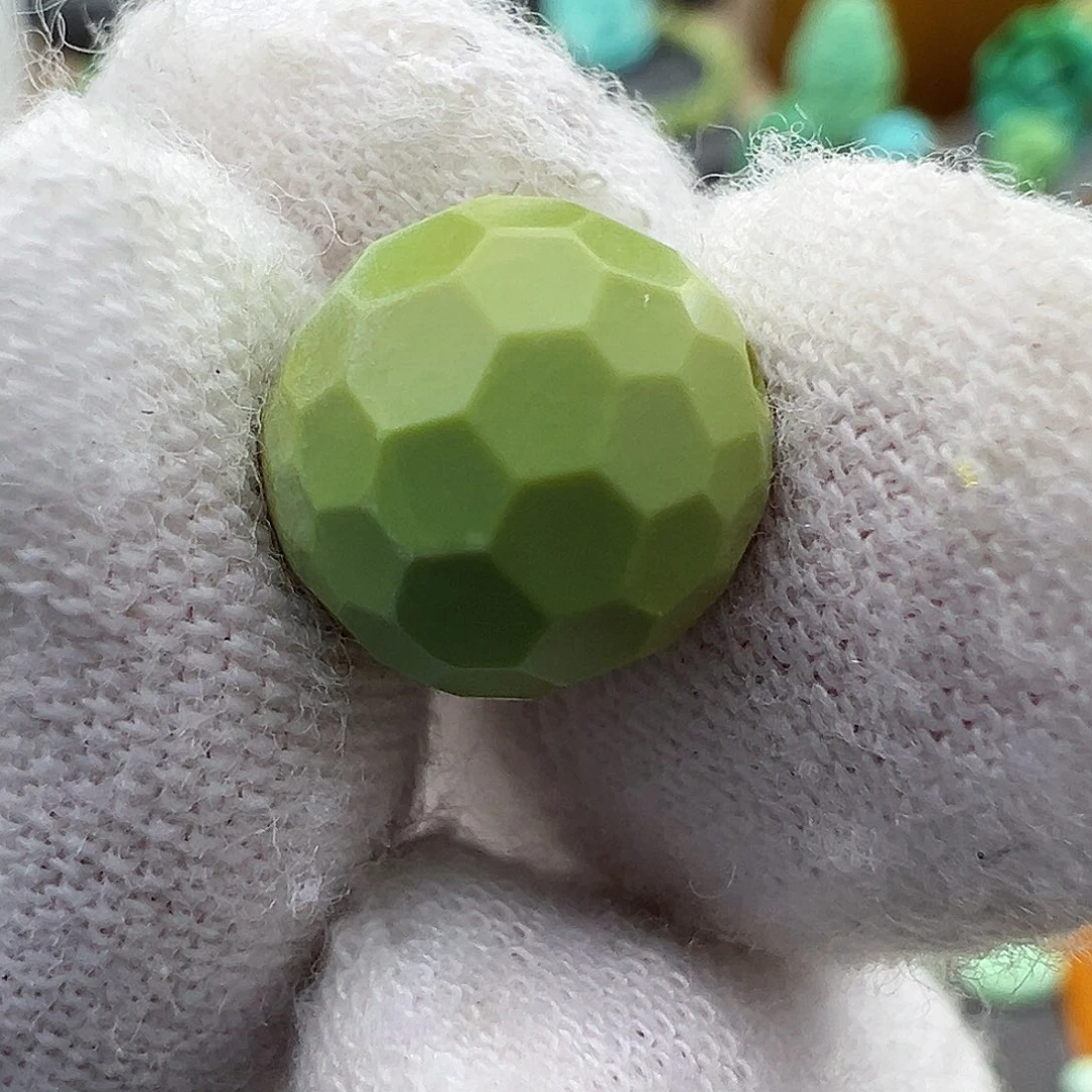 绿松石菜籽黄绿松石未镶嵌