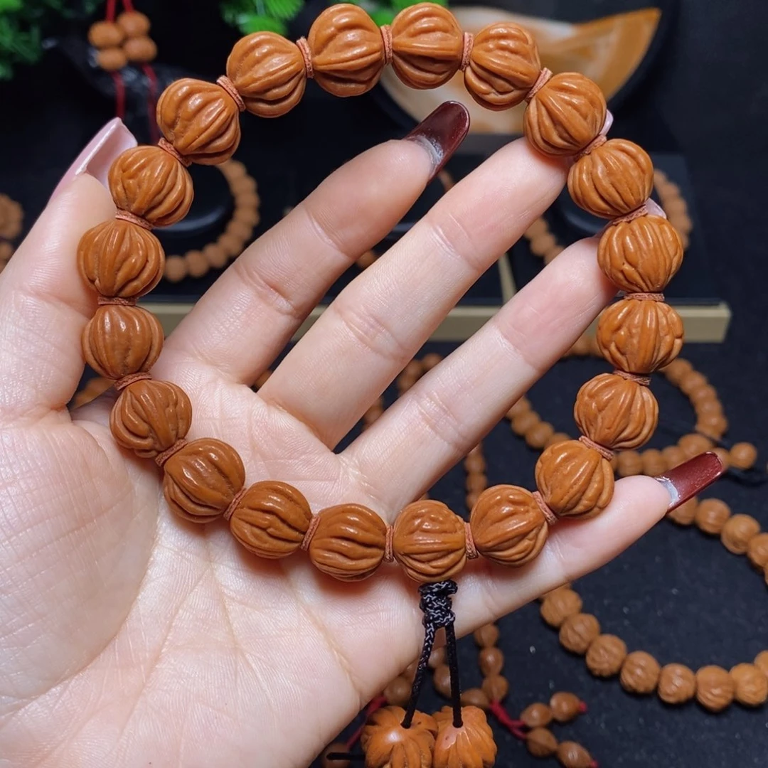 桃核吊坠秦岭文玩