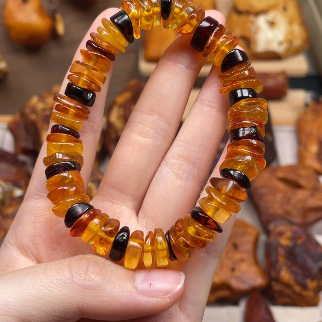 琥珀未镶嵌珠宝奇石