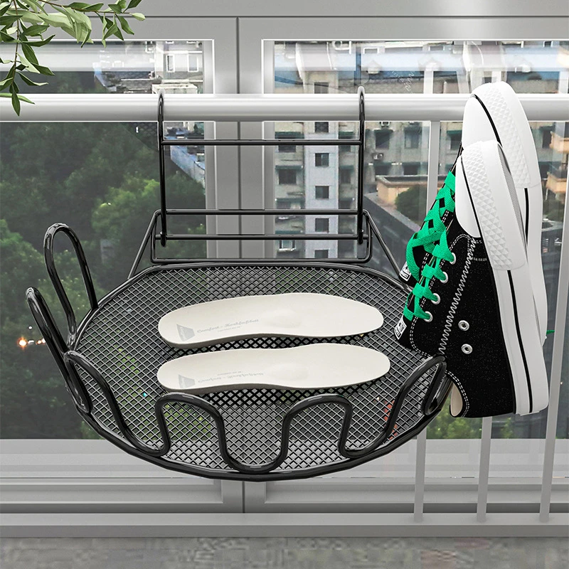 晾鞋架晒鞋神器晾晒鞋架室外阳台晾衣架家用鞋托挂鞋架子挂架拖鞋