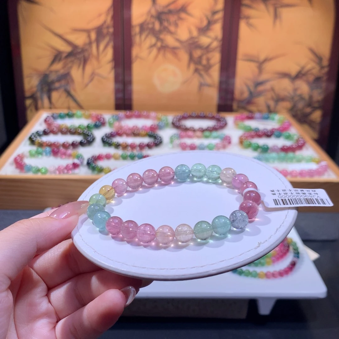 未镶嵌手链碧玺碧玺