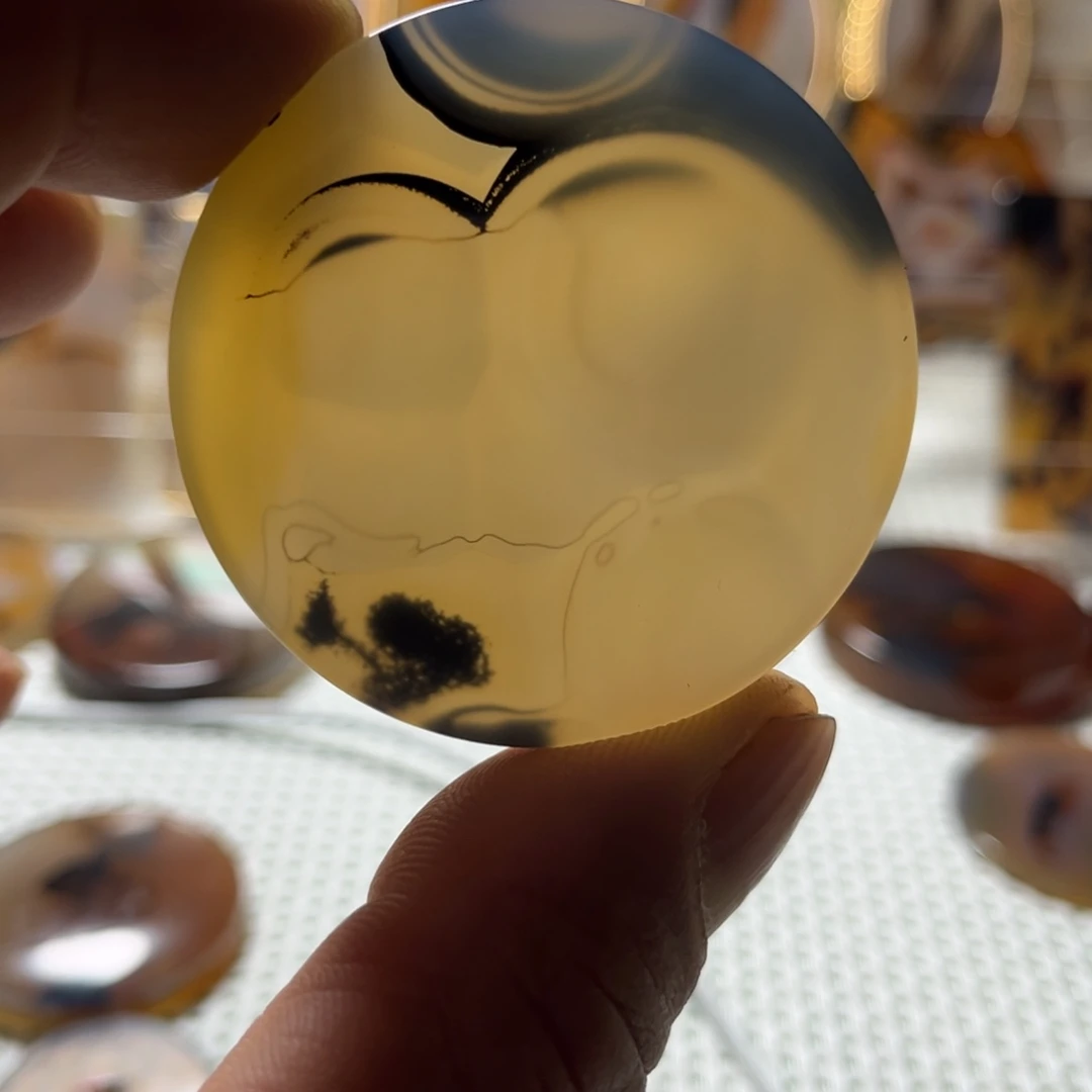 玛瑙/玉髓未镶嵌吊坠(不含链)