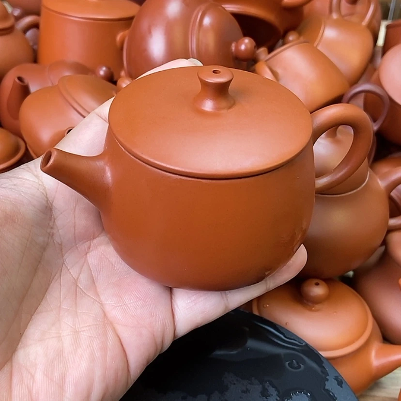 【闪购商品】茶壶朱泥130cc