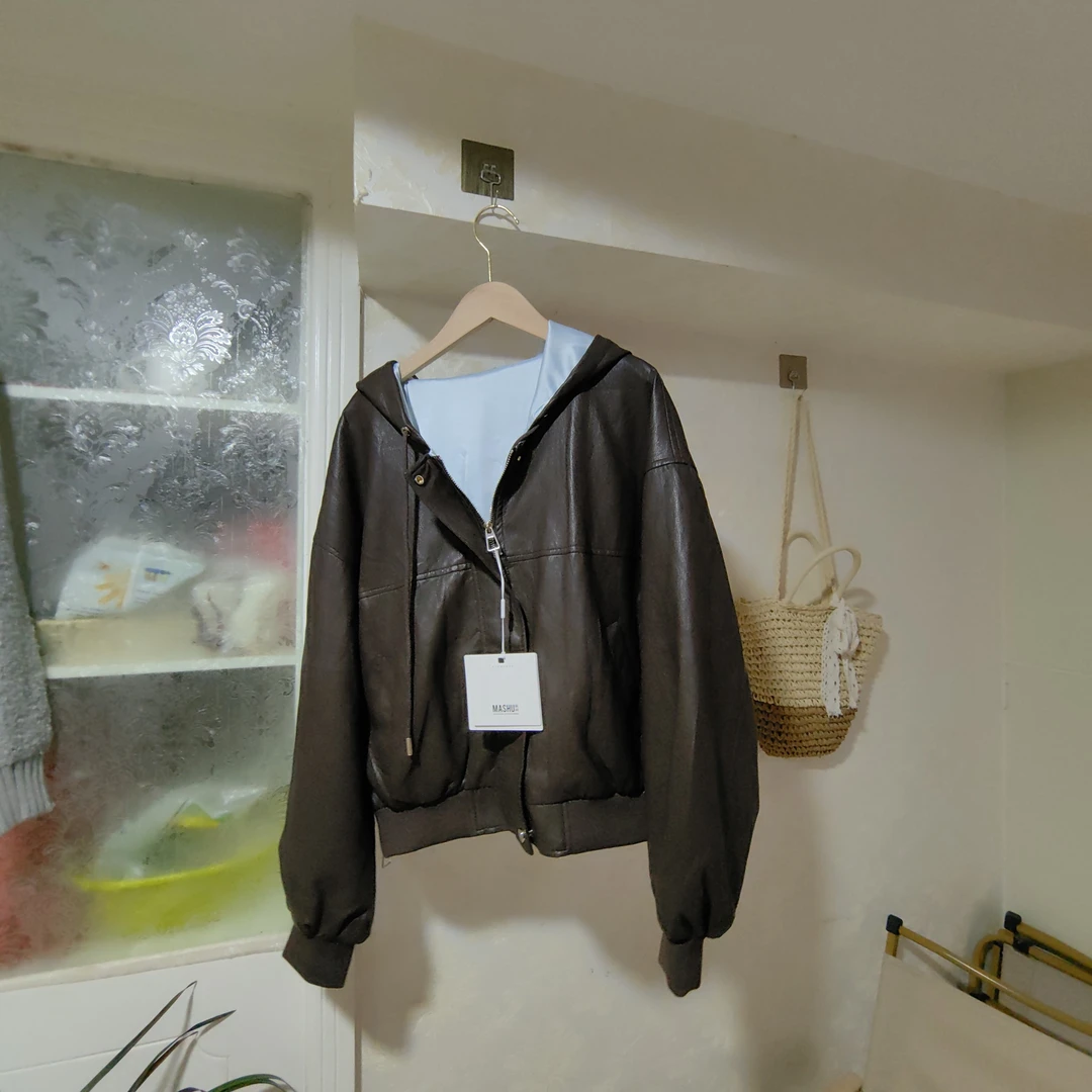 常规标准春季短款常规款皮衣短外套黑色休闲秋冬女装