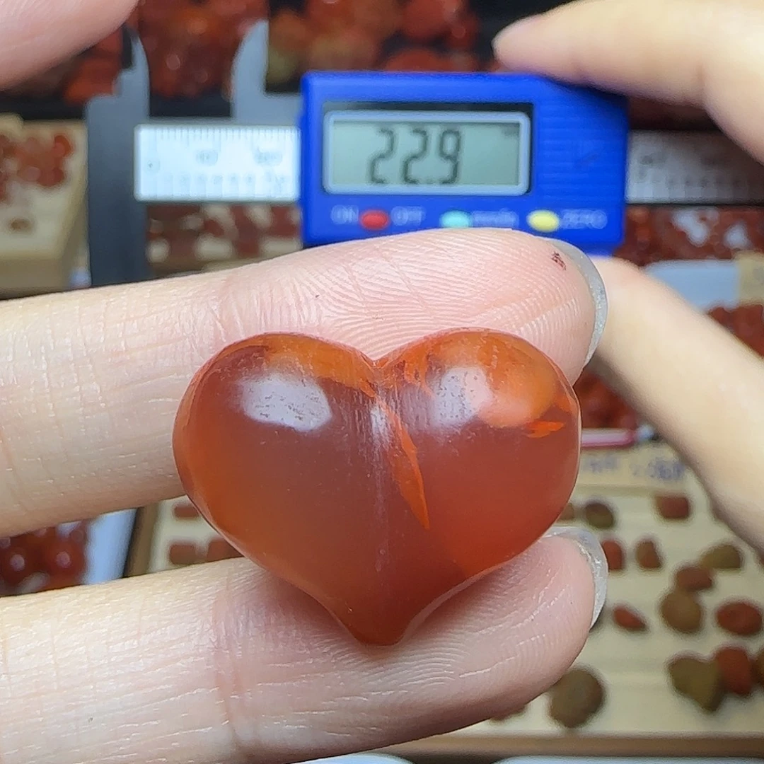 南红玛瑙未镶嵌吊坠(不含链)