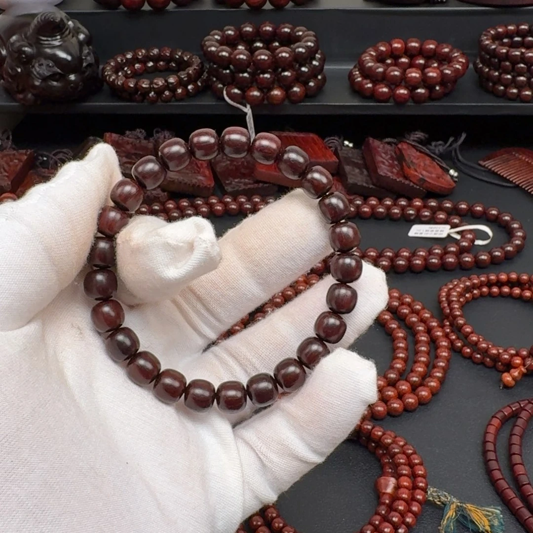 小叶紫檀手串/手链0.8/0.85cm福利