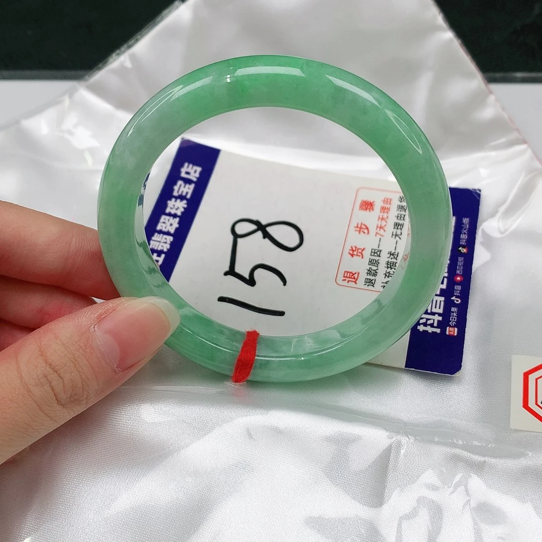 未镶嵌手镯翡翠木*翡翠手镯56