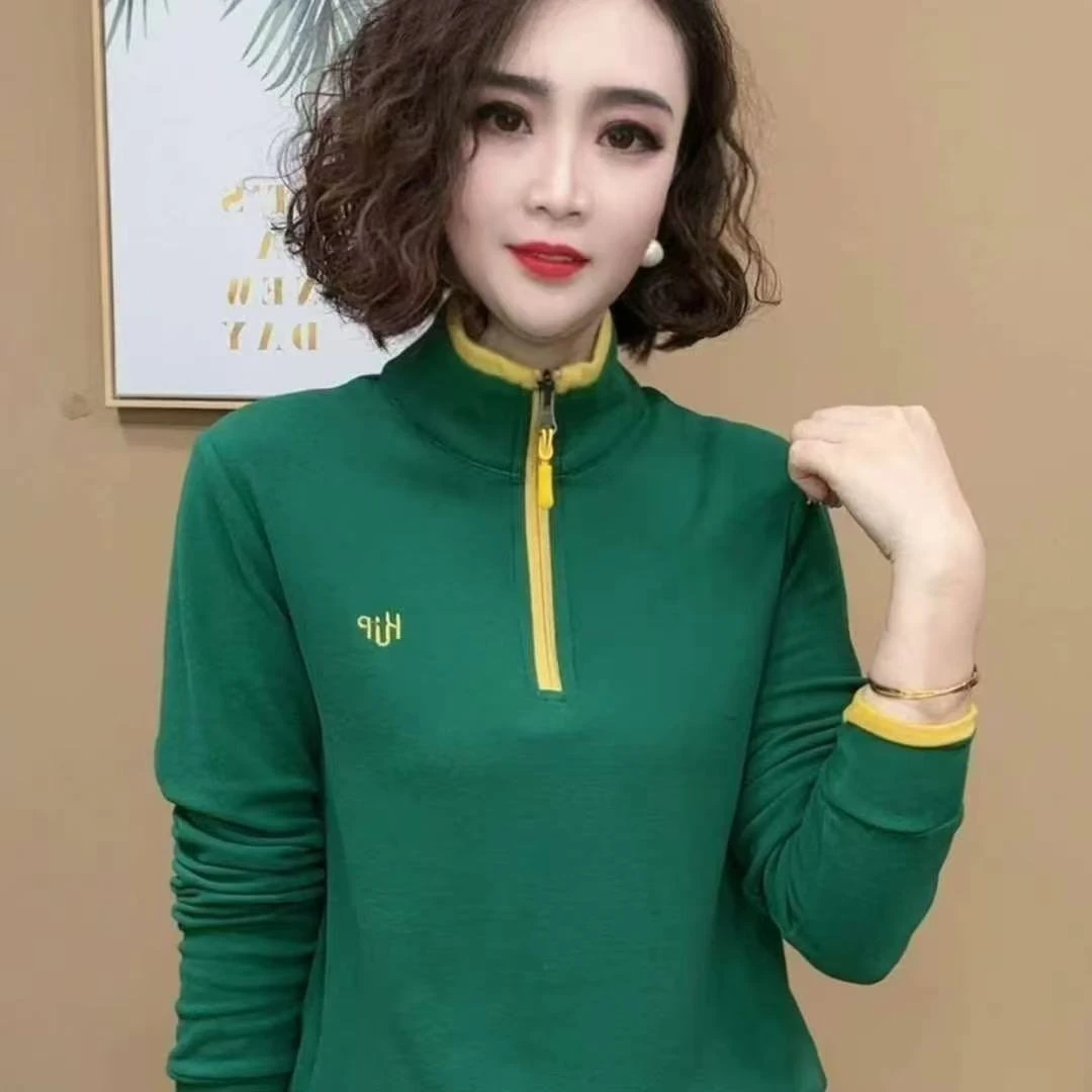 2025秋冬季新款双面绒休闲上衣女宽松百搭外穿内搭时尚卫衣潮