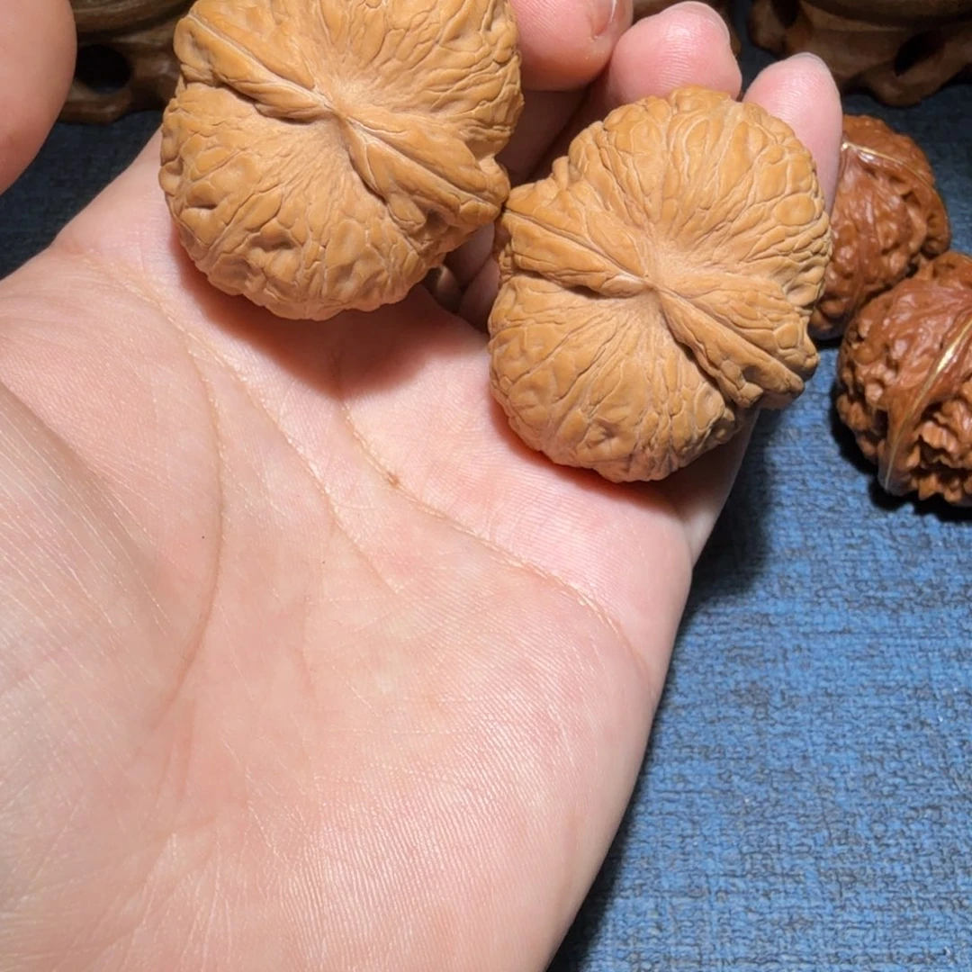 文玩核桃把件?****r元宝45尺寸4013