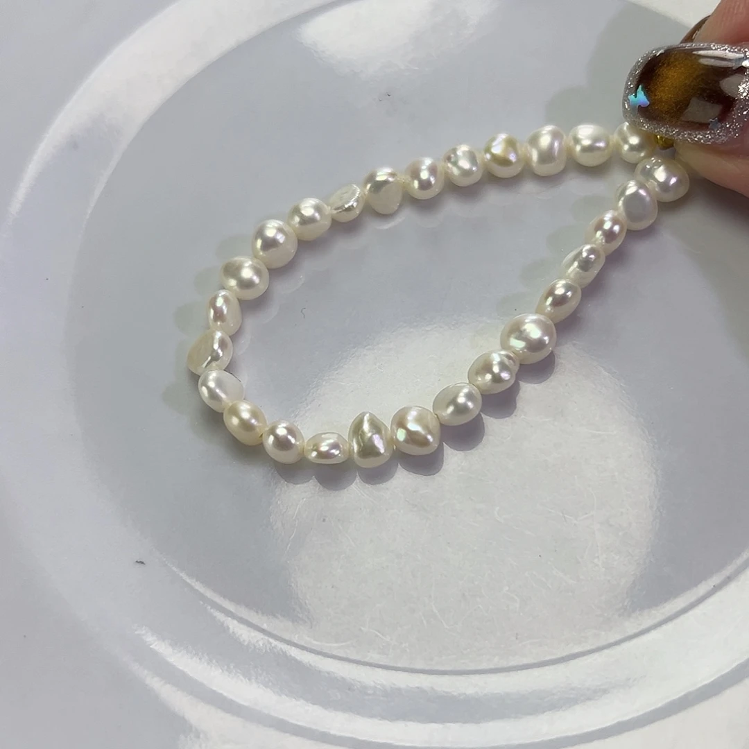 手绳钛钢淡水珍珠