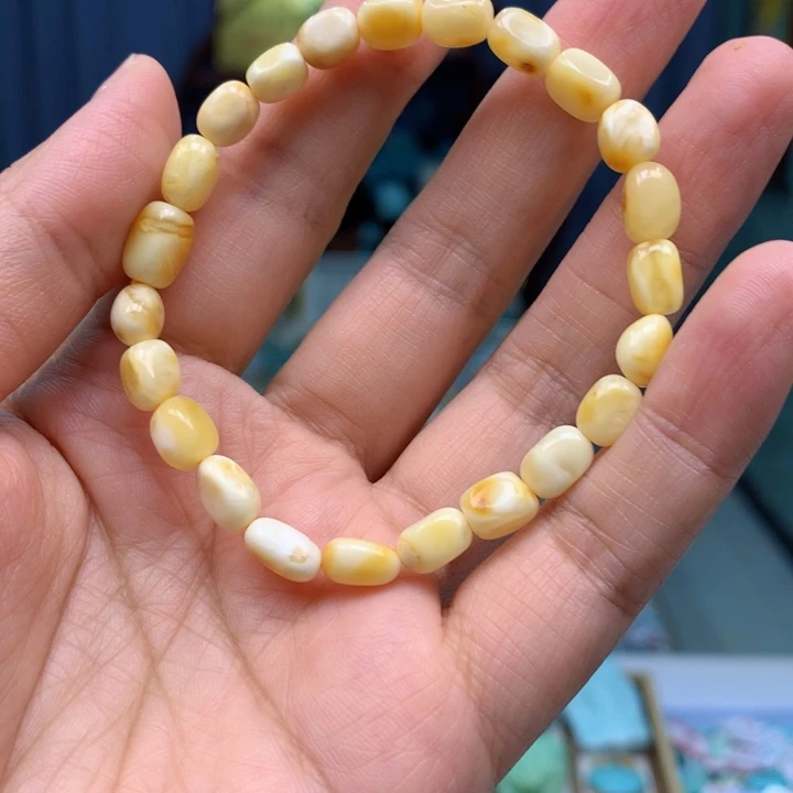 裸石蜜蜡未镶嵌单圈