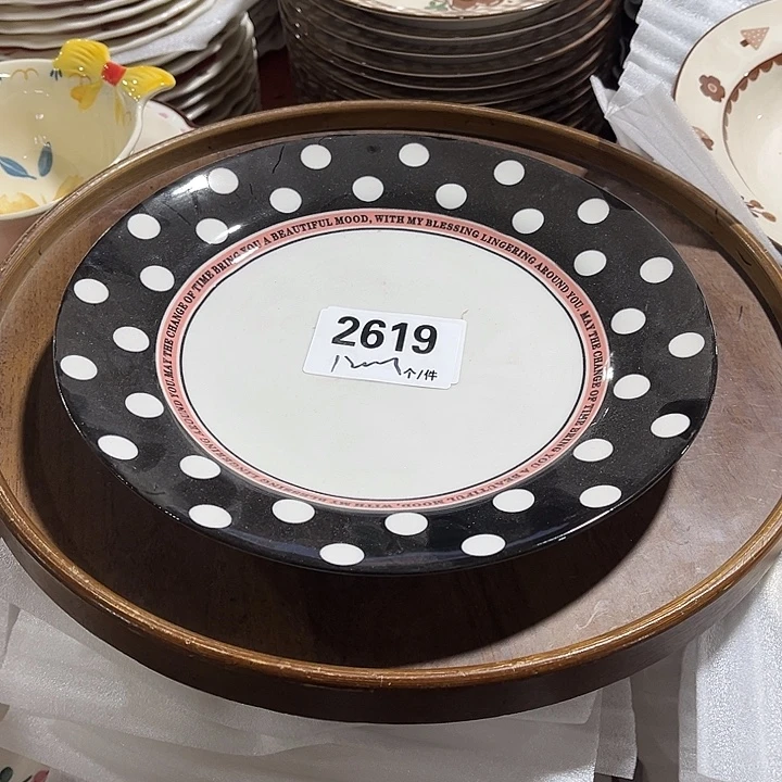 瓷微瑕外贸餐具2619