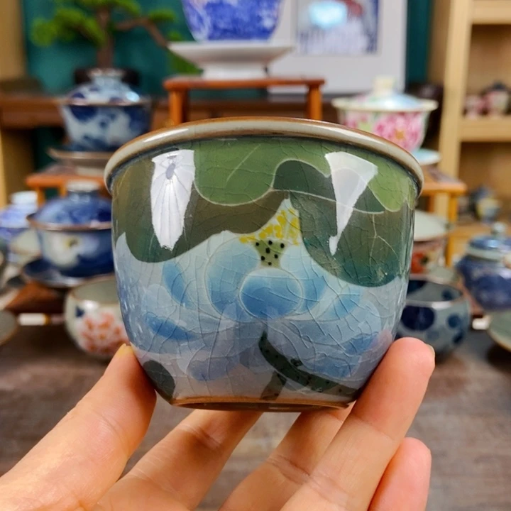 瓷片手工制作工艺精湛等特点为