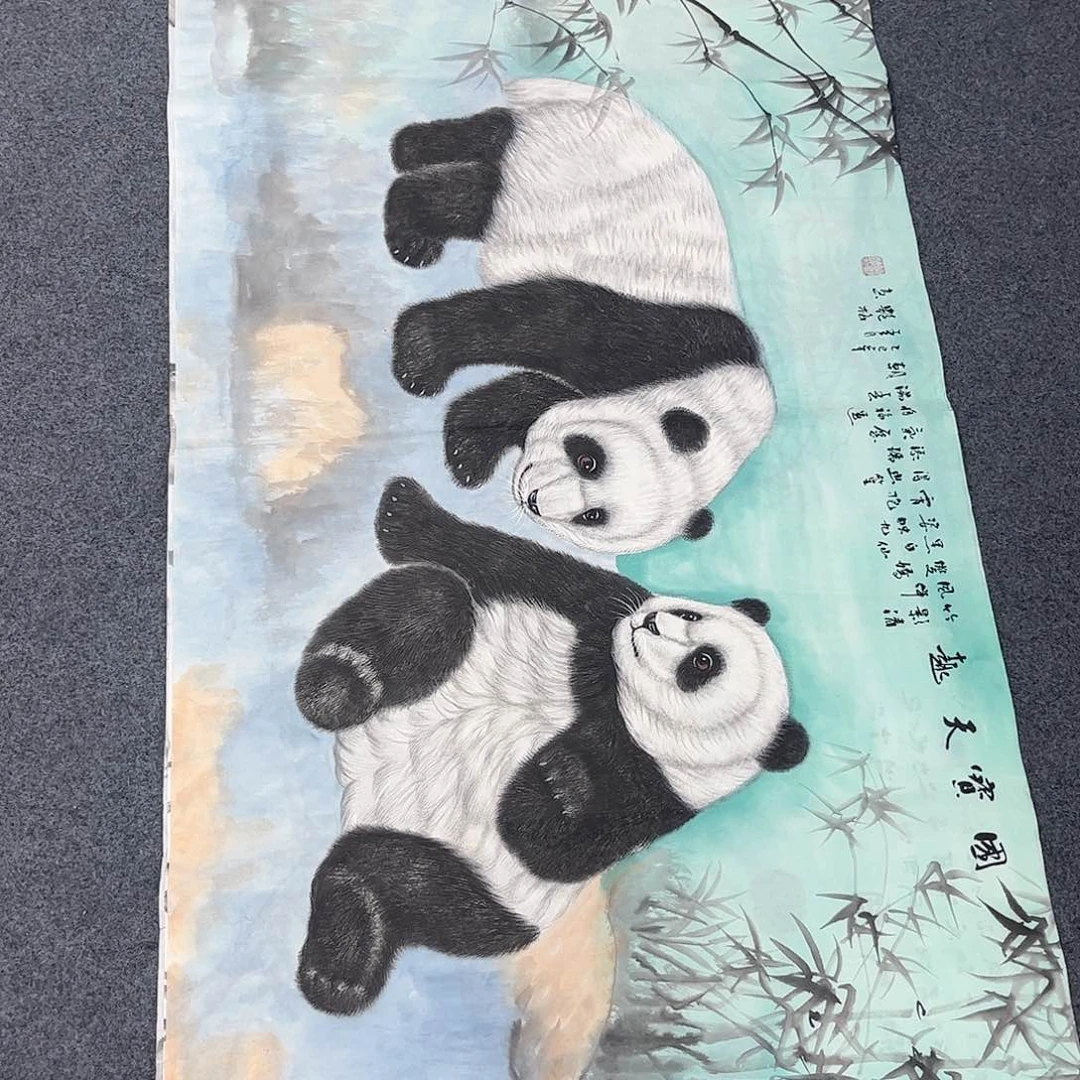 国画纯手绘国画大放漏