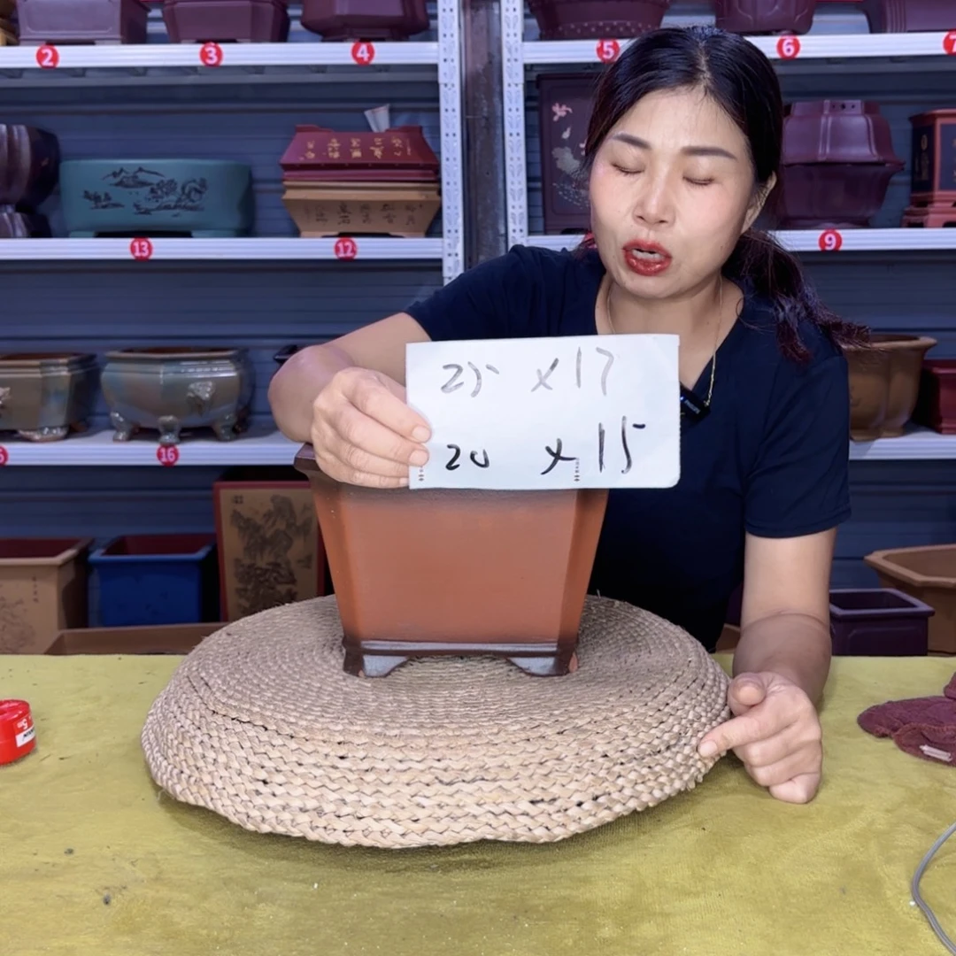 紫砂花盆宜兴紫砂厂