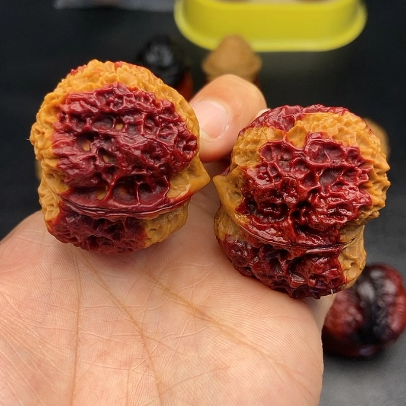 【闪购商品】把件文玩核桃葡*干42尺火麒麟金蟾