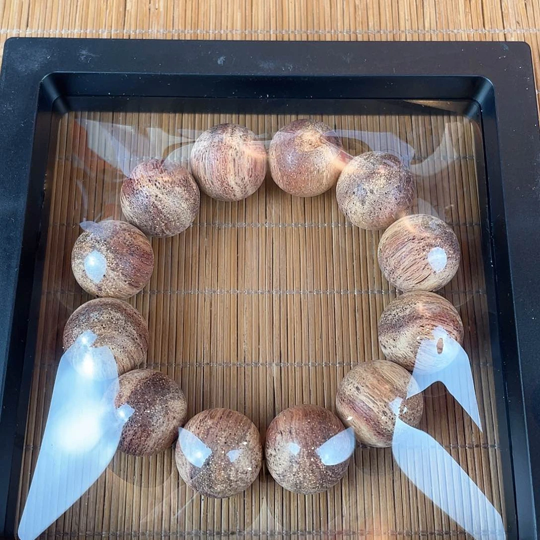 降真香手串/手链2.0精品收c岩石彩虹料