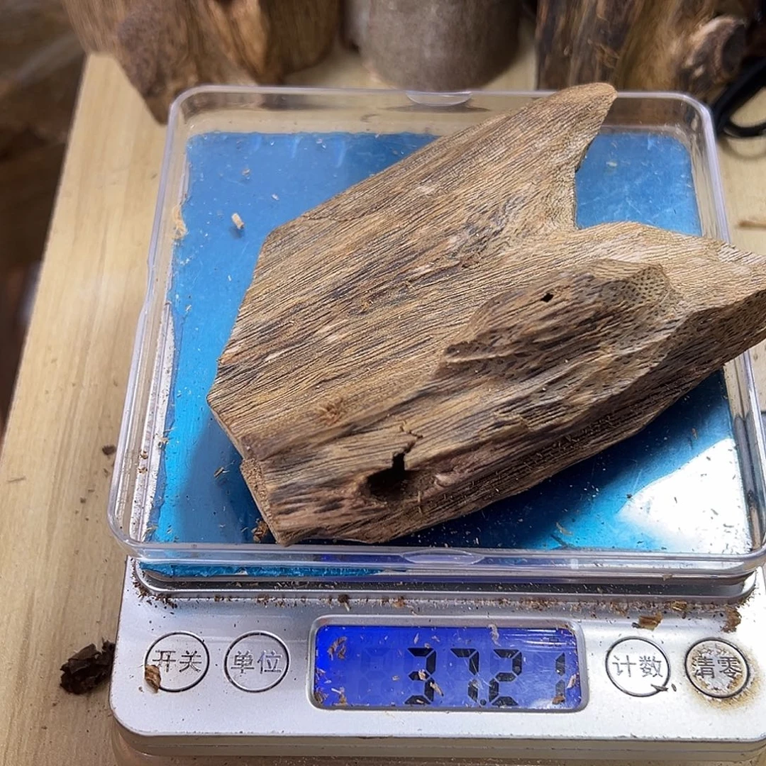 香料绿奇楠虫漏37克乌身