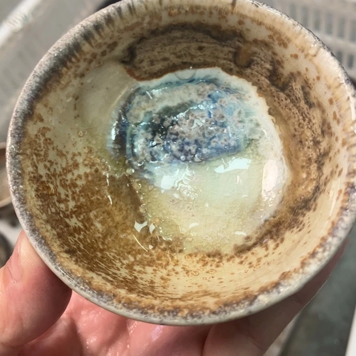 柴烧杯子宝瓶大放漏。