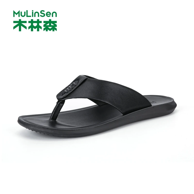 木林森沙滩人字拖男2025夏季新款休闲防滑拖鞋夹趾人字拖软底百搭