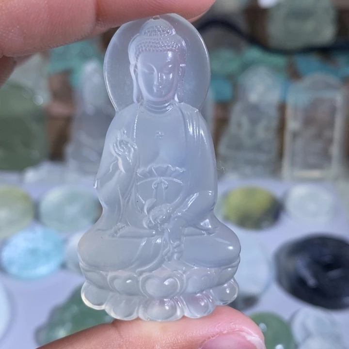 岫玉吊坠未镶嵌吊坠