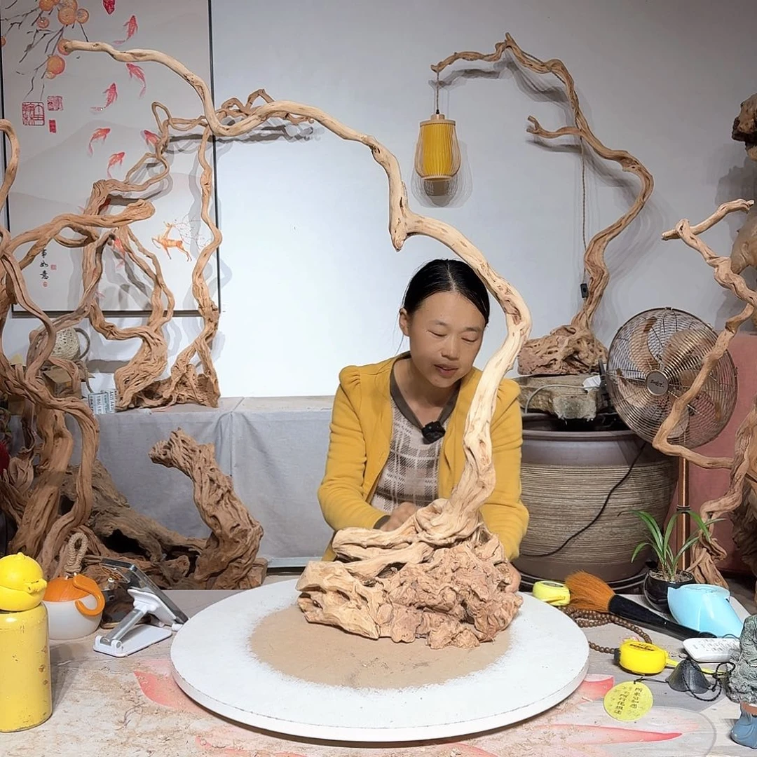 大***憨杜鹃根艺术中心根艺术