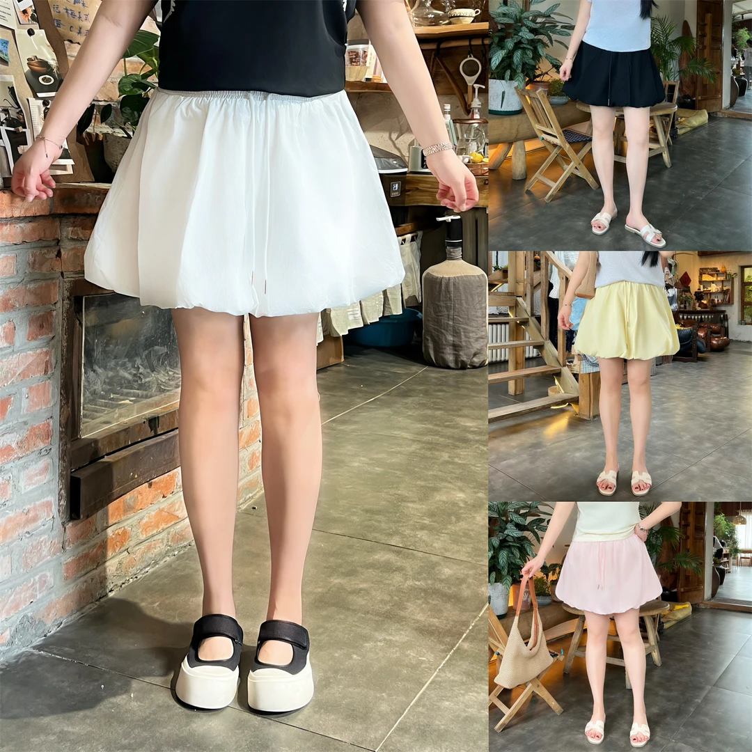 断码捡漏F松露可可 / 夏日显瘦高腰花苞短裙4299花契大码200斤