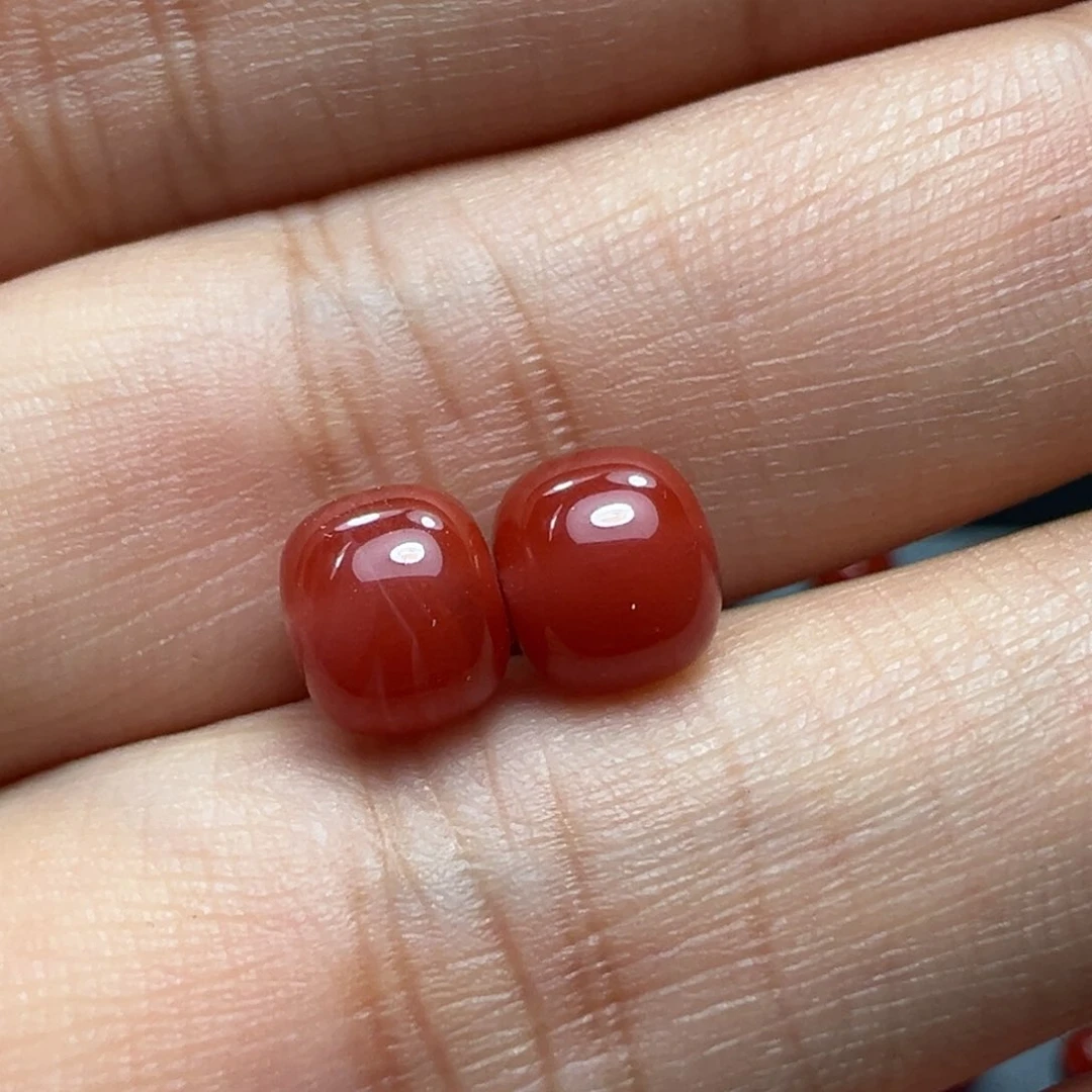 南红玛瑙珠子未镶嵌