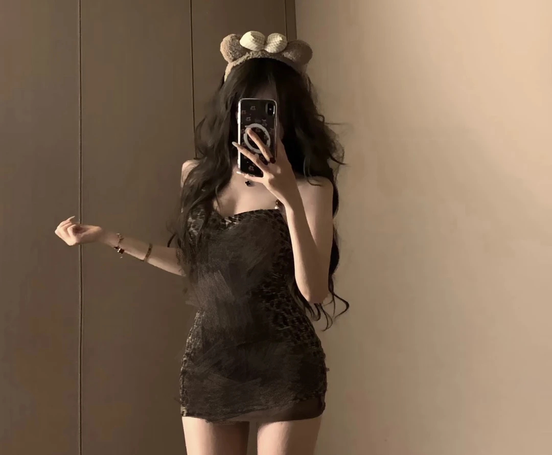 【开播福利NO退NO换备注主播给的编号】蕾丝性感吊带睡裙