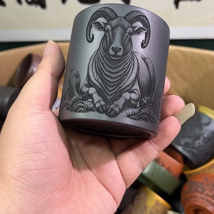 茶杯紫砂全手工紫砂主人杯