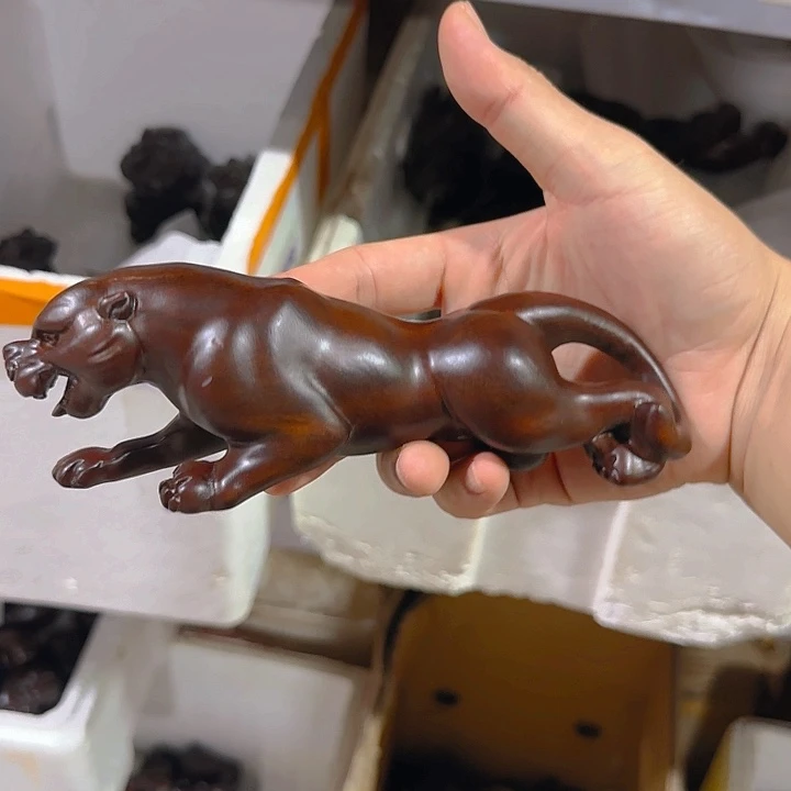 木黑檀木20豹子一只