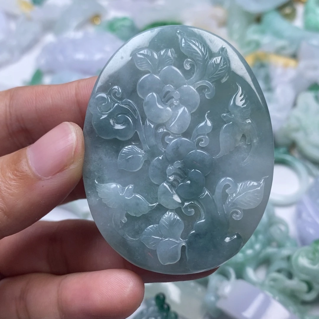 颈饰未镶嵌翡翠翡翠