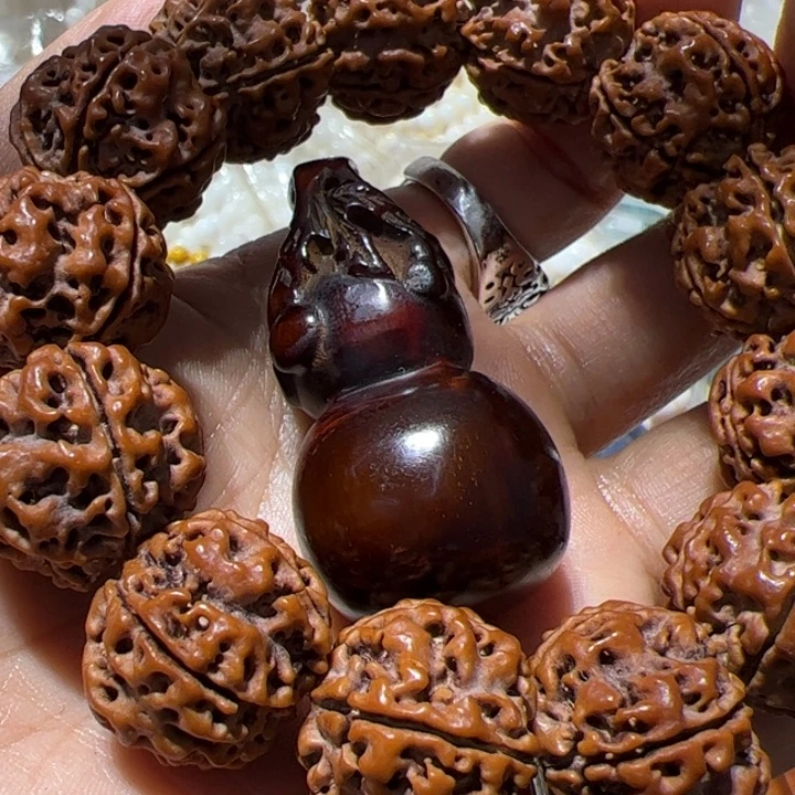 核桃手串/手链射红葫芦