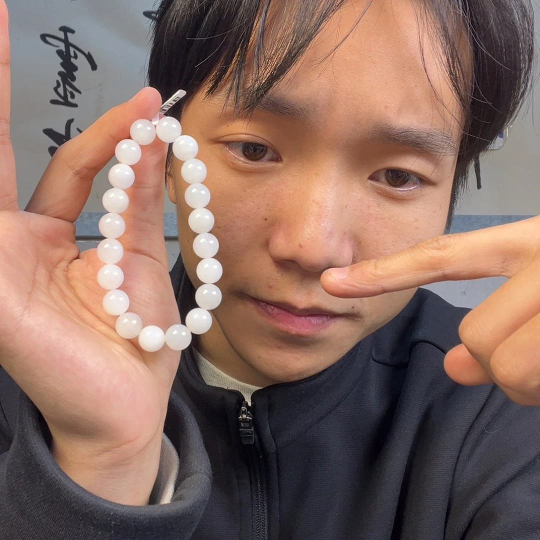 颈饰未镶嵌和田玉多样性高端羊脂玉卡10货头