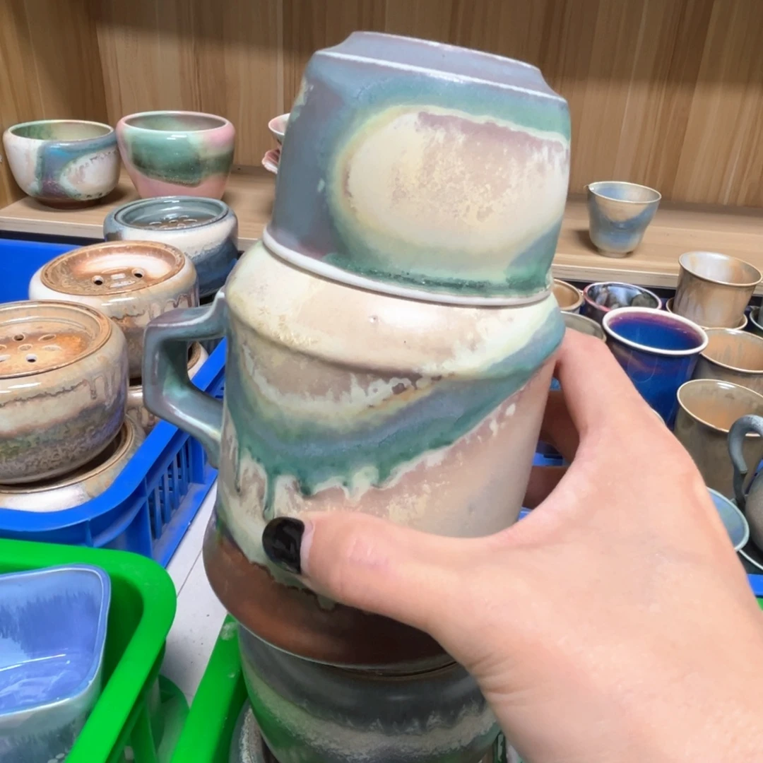 景德镇纯手工柴烧茶器